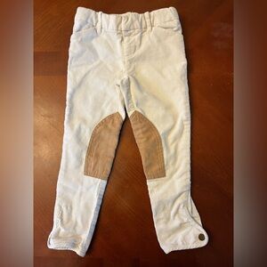 Ralph Lauren Corduroy Jodhpur Pants Cream Size 5